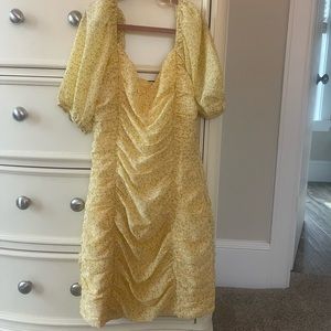 Yellow Mini dress